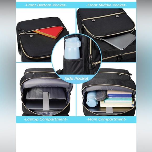 Roynes Laptop Backpack - NWT - Picture 6 of 7